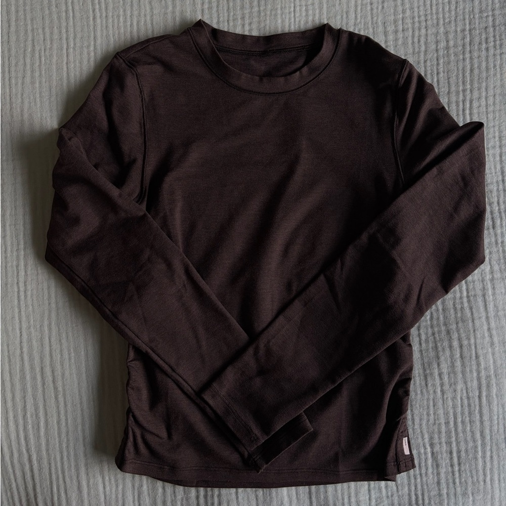 Vuori Long Sleeve Ruched Halo Tee